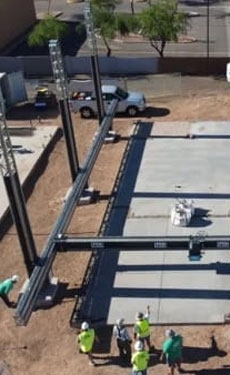 Cobod using 3D printer to build house in Arizona
