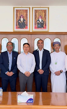 Raysut Cement receives visit from Sinoma Overseas to Salalah plant