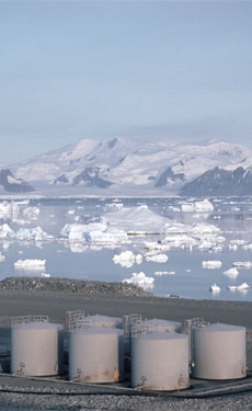 Hanson ships bagged cement to Antarctica