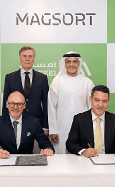 Emsteel partners with Magsort for decarbonised cement