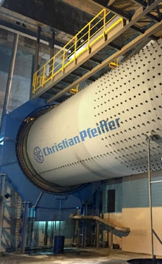 Hallett Construction Materials orders Christian Pfeiffer ball mill