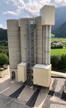 Claudius Peters supplies conveyor and silos for Schretter & Cie’s Vils Cement plant