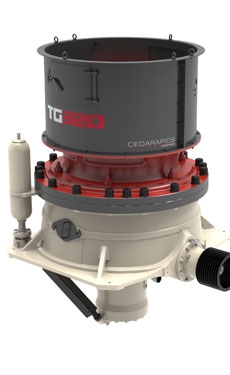 Terex MPS launches TG series cone crushers