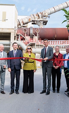 Schwenk Latvija opens first carbon capture test base at Brocēni plant