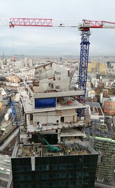 Cemex France delivers 40,000m3 of concrete to Paris Duo Towers project