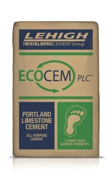 Lehigh Hanson launches new bag design for EcoCemPLC product