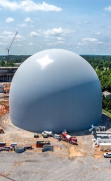 Dome Technology commissions 169,000t dome at Lehigh Cement's Mitchell cement plant