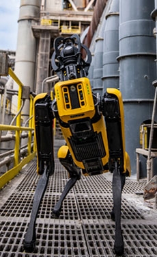 Ash Grove trials Boston Dynamics robot for kiln and plant safety
