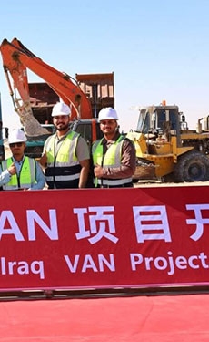 VAN cement plant begins operations in Iraq