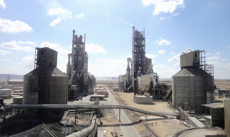 View of Arabian Cement’s two modern cement production lines.