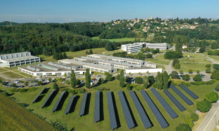 The Holcim Innovation Center in Lyon, France.