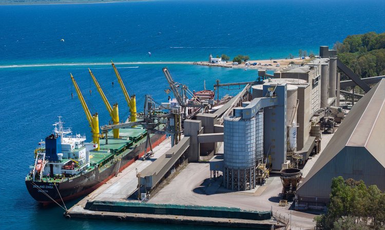 TITAN’s Patras plant in Greece.