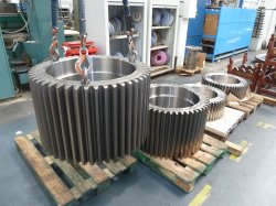 Gear production at Wikov Gear operates as a series of workshops, with workers passing completed parts onto the next team in the chain.