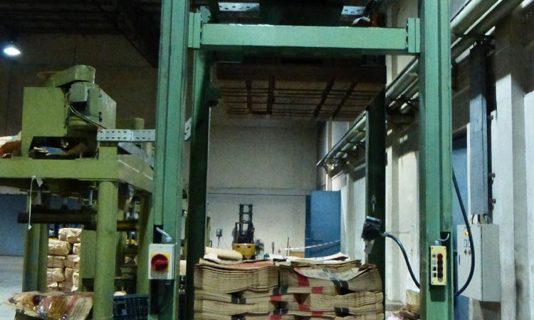 Paul Maschinenfabrik bag flattener.