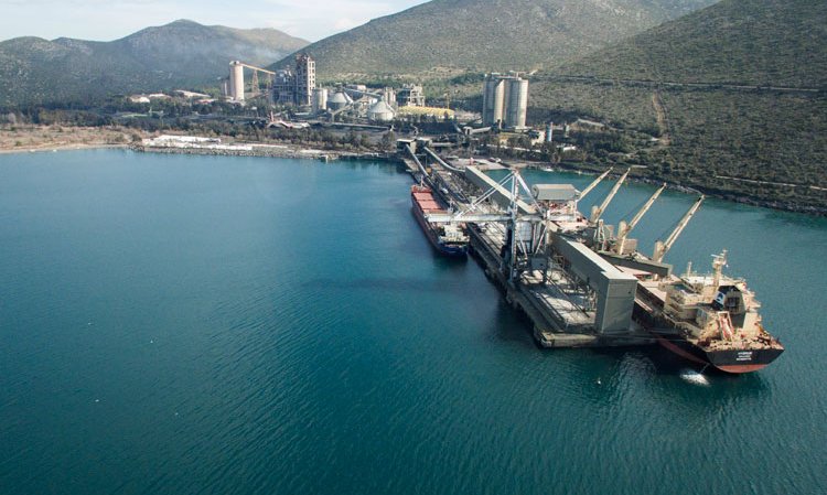 Heracles GCC Milaki Plant, Greece, by Thanassis Anagnostopoulos, entrant to the Global Cement Photography Competition.