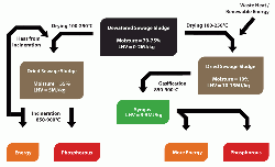Figure 2: Comparing syngas generation and mono-incineration.