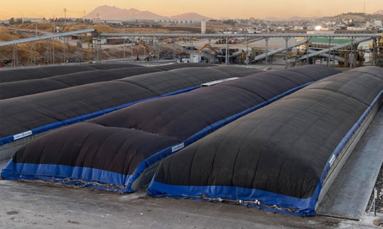 Ecocem's refuse-derived fuel plant in Sulaymaniyah, Iraq.