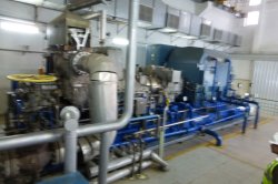 The Wasabi Energy/FLSmidth 8.6MW Kalina Cycle waste heat recovery plant at the Khairpur cement plant.
