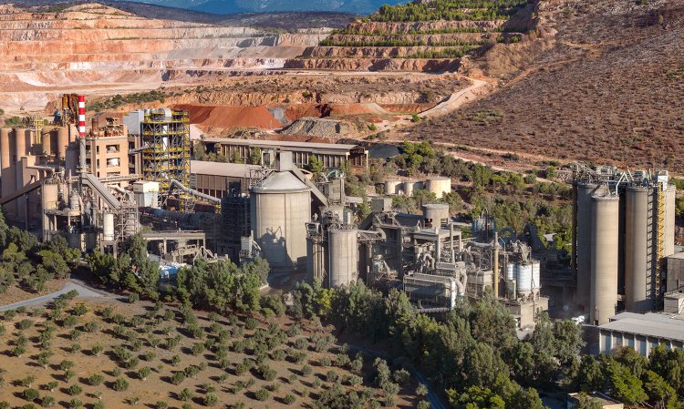 TITAN’s plant in Kamari, Athens, Greece.