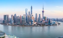 Skyline of Shanghai, the most populous city in China. Source: Shutterstock.