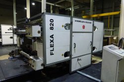 Windmoller & Holscher Flexa 820 flexographic end printer.