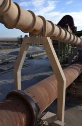 Looking over the kiln at Sabzevar Cement. Source: Seyed Mohamad Ali Alavi, entrant to Global Cement Photography Competition.