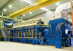 The Wartsila 50DF lean-burn dual-fuel engine, installed at Khairpur.