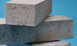 Blocks made using Sublime’s room-temperature cement-making process.