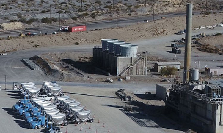 CalPortland’s CNG refuelling hub at its Oro Grande plant in California. Source: CalPortland website.