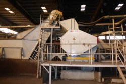 The Eldan Recycling pre-chopper/shredder used at Khairpur for processing of RDF.