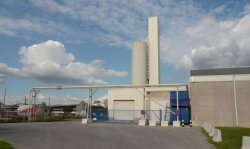 Lagan Cement's recently-acquired Zeeland cement terminal in the Netherlands.