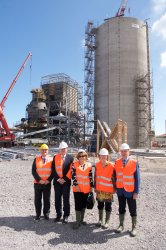 Work is nearing completion on a terminal in Dunkirk, France. It will produce 0.75Mt/yr of GGBS once operational by the end of 2017.