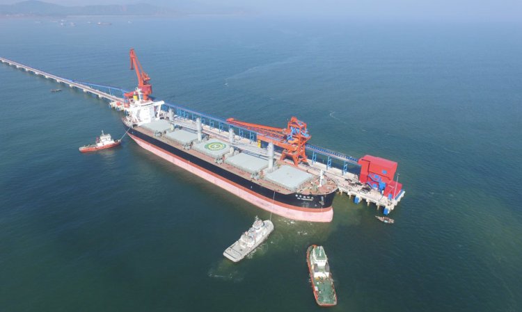 Exports are a key feature of the Song Lam Cement plant, with extensive dedicated facilites.