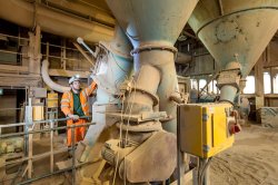The plant prides itself on its good safety record - and on the maintenance and longevity of its equipment.
