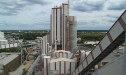 An external view of the Shurovsky plant.