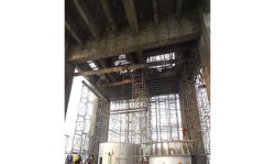 L&T was able to save time on the project by performing civil and mechanical work on the preheater in parallel.