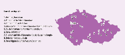 Figure 4: Reserved registered limestone deposits in the Czech Republic in 2014. 