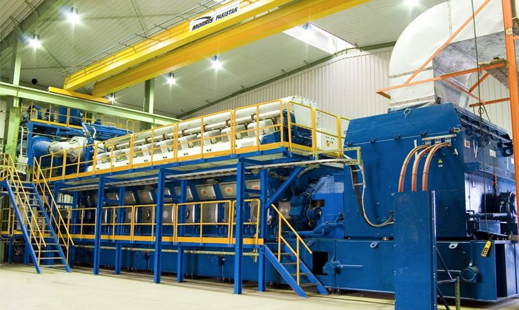 The Wartsila 50DF lean-burn dual-fuel engine, installed at Khairpur.