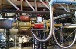 One of two new MAS burners from Unitherm. The burners offer a wealth of opportunities for flexible alternative fuel firing.